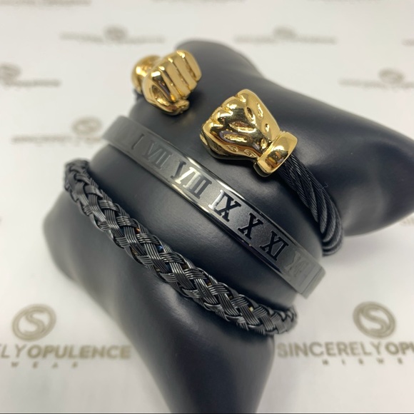 Daps Bracelet Set -Black - Picture 4 of 4